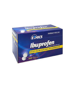 Family Health Pain Relief: ETHICS Ibuprofen 200mg Tabs 100s