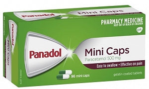 Family Health Pain Relief: Panadol Mini Capsules 96