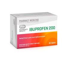 Family Health Pain Relief: Pharmacy Health Ibuprofen Tablets 96s
