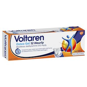 Family Health Pain Relief: Voltaren Osteo 12 Hour Gel 100g