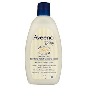 Baby Mother Baby Care: AVEENO Baby Soothing Creamy Wash 236ml.