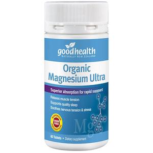 Natural Health Energy Mood: Good Health Magnesium Ultra Organic 60 tablets