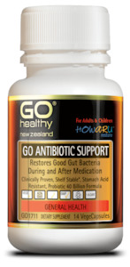 Go Healthy Antibiotic Support 14 Capsules