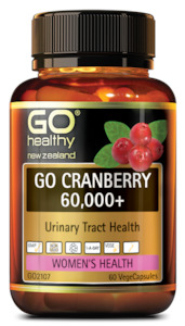 Go Healthy Cranberry 60 Vege Capsules