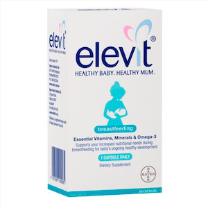 Baby Mother Pregnancy: Elevit Breastfeeding 60 Capsules