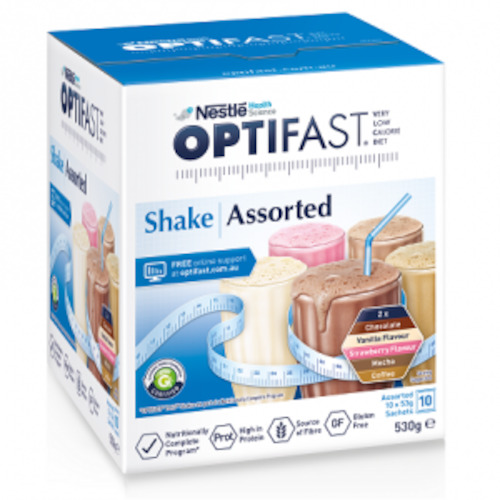 Optifast VLCD Assorted Shake 10x53g
