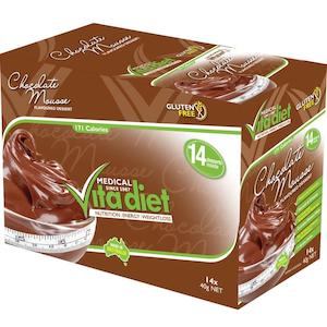 Diet Nutrition Vita Diet: Vita Diet Chocolate Mousse Dessert x 14