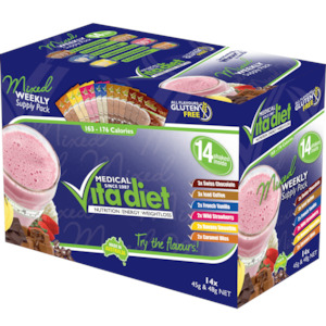 Diet Nutrition Vita Diet: Vita Diet Mixed Weekly Shakes x 14