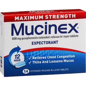 Mucinex Maximum Strength Tablets 14s