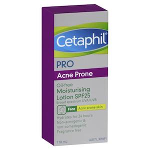 Medicated Skincare: Cetaphil Pro Acne-Prone Skin Moisturizing Lotion SPF 25