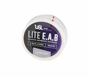 Sports Tapes Supports: USL Lite EAB White 2.5cmx6.9m Wrap