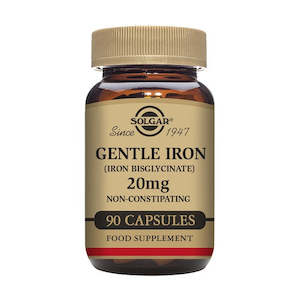 SOLGAR Gentle Iron 20mg 30 Capsules