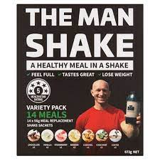 Diet Nutrition Man Shake: The Man Shake Variety Packet Sachet 14pk