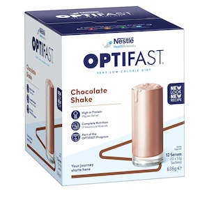 Diet Nutrition Optifast: OPTIFAST VLCD Milk Shake Choc 12x53g