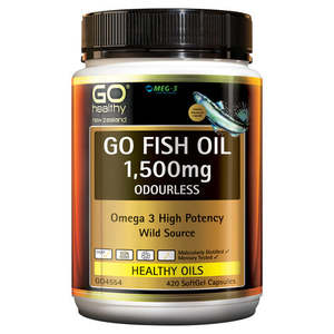 Natural Health: GO Fish Oil 1500mg 175 Caps