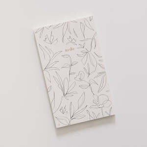 Stationary: Notebook | To Do Floral
