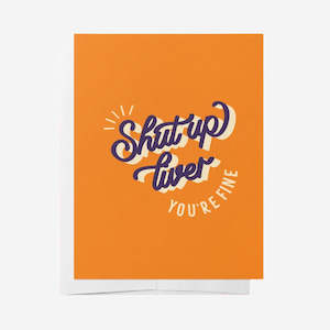 Cards + Wrapping: Gift Card | Shut Up Liver