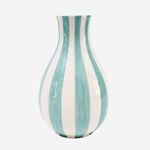 Stripe Vase | Blue