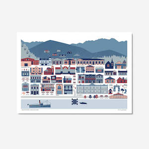 Queenstown Township Print