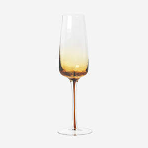 Broste: Champagne Glass | Amber