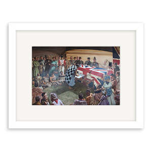 Dick Frizzell: Waitangi Print Framed