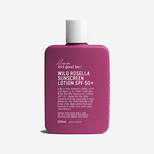 Feel Good Inc: Wild Rosella Sunscreen Lotion