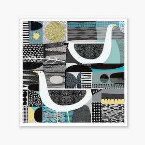 Jane Galloway: Winter Gulls | Unframed | 4/45