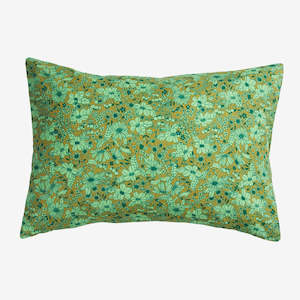 Decor: Evette Cotton Pillowcase Set | Olive