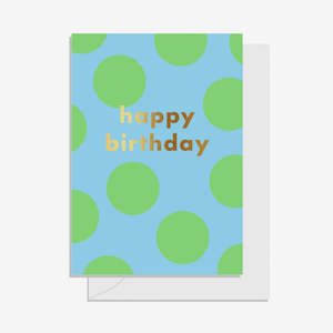 Gift Card | Green Spot 'Happy Birthday'