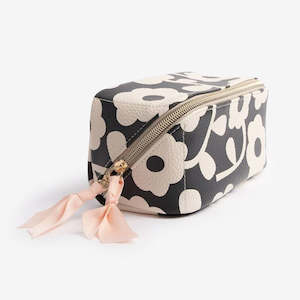 Eyewear: Diagonal Cosmetic Bag | Mono Bloom