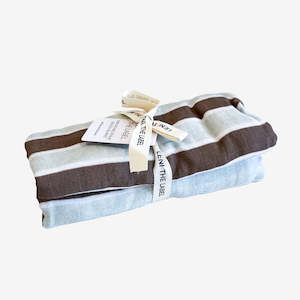 Kids: Muslin Swaddle | Hank Stripe