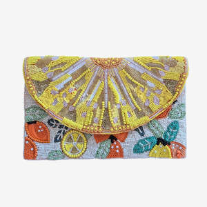 Beaded Clutch | Citrus