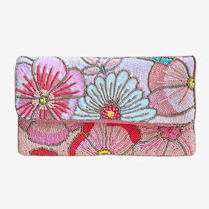 Beaded Clutch | Floral