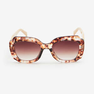 Eyewear: Sophia Sunglasses | Cream & Leopard