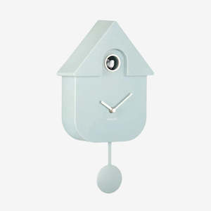 Modern Cuckoo Clock | Soft Blue