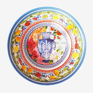 Melamine Salad Bowl | Mediterranean Summer