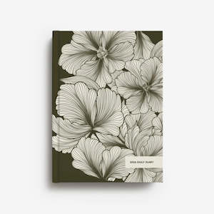 Stationery: Daily Diary 2026 | Olive Deco
