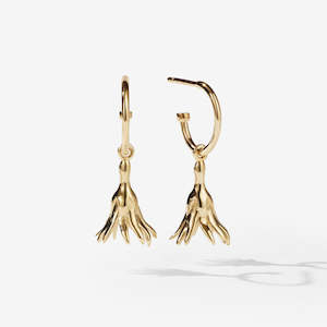 Earrings: Magda Signature Hoops