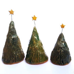 Ceramic Sculptural: Ceramic Christmas Tree