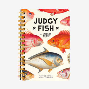 Judgy Fish Sticker Book