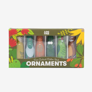 Box of Native Bird Ornaments