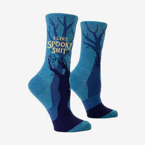Blue Q: Womens Socks | I Like Spooky Shit