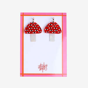 Earrings: Mushroom Earrings