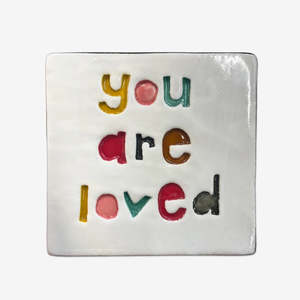 Live: Square Word Tile | You Are Loved
