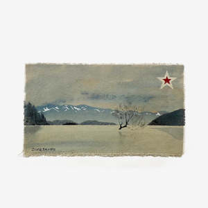 Wanaka Tree Painted Postcard (12)