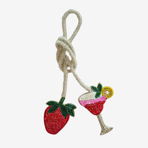Stationery: Beaded Bag Charm