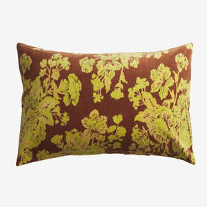 Decor: Hazel Velvet Pillowcase | Russet