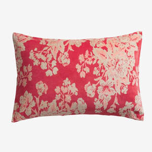 Decor: Hazel Velvet Pillowcase | Vermillion