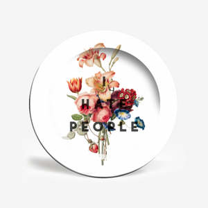 Drink Serve: I Hate People Plate | Large