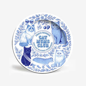 Cat Mums Club Plate | Large